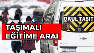 SİNOP'TA TAŞIMALI EĞİTİME BİR GÜN ARA!