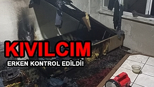 Türkeli'de ev yangını