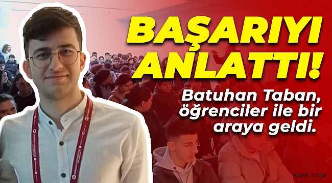 BAŞARIYI ANLATTI!