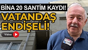 BİNA 20 SANTİM KAYDI VATANDAŞ ENDİŞELİ!