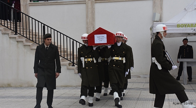 Boyabatlı 94 yaşındaki Kore gazisi defnedildi