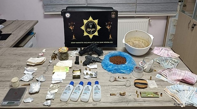 Sinop'un bir aylık asayiş raporu