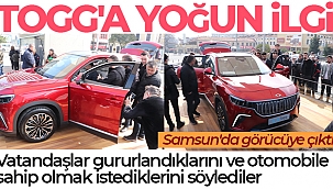 TOGG Samsun'da görücüye çıktı