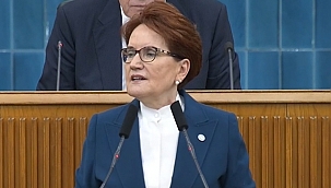 İYİ PARTİ GENEL BAŞKANI MERAL AKŞENER; ''BİZE BU KURŞUN MU DUR DİYECEK?''