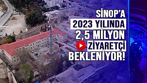  Nüfusu 220 bin olan Sinop, 2,5 milyon ziyaretçi bekliyor
