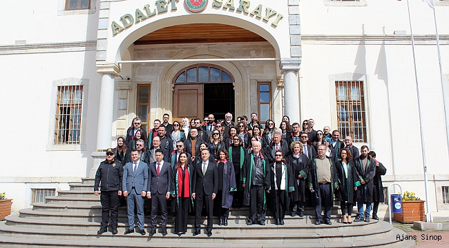 Sinop'ta 5 Nisan Avukatlar Günü kutlaması