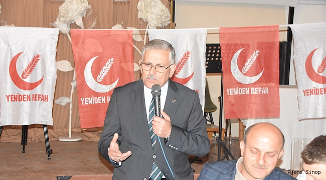 YENİDEN REFAH PARTİSİ SİNOP MİLLETVEKİLİ ADAYI MUSTAFA ÇINAR: "SİNOPLU YENİ BİR YÜZ VE DEĞİŞİM İSTİYOR"