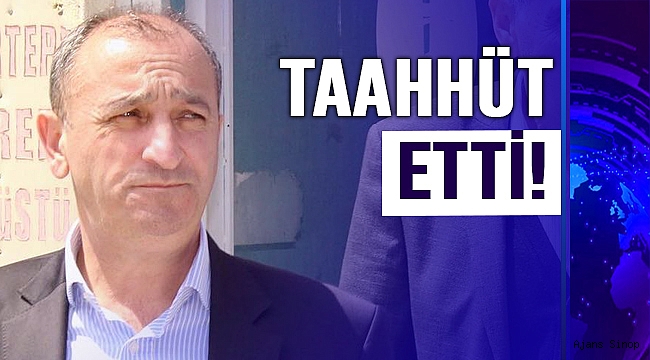 AK PARTİLİ ADAY DURUM SABİTLEMESİ YAPTI!