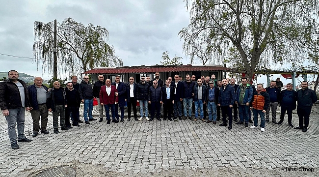 EMEKTAR DOLMUŞÇULARDAN AK PARTİLİ ADAYA TAM DESTEK!