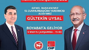 KEMAL KILIÇDAROĞLU VE GÜLTEKİN UYSAL SİNOP’A GELİYOR!