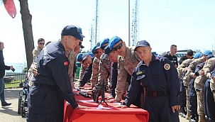 Özel bireyler asker üniforması giyerek yemin etti