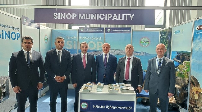 Sinop Belediyesi, Batum EBIT 2023 Fuarı'nda stant açtı