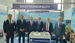Sinop Belediyesi, Batum EBIT 2023 Fuarı'nda stant açtı