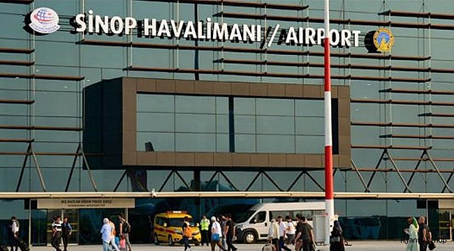Sinop Havalimanı'nda 4 ayda 27 bin yolcu
