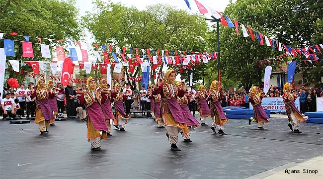 Sinop'ta 19 Mayıs kutlamaları