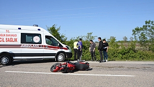 Sinop'ta trafik kazası: 2 yaralı