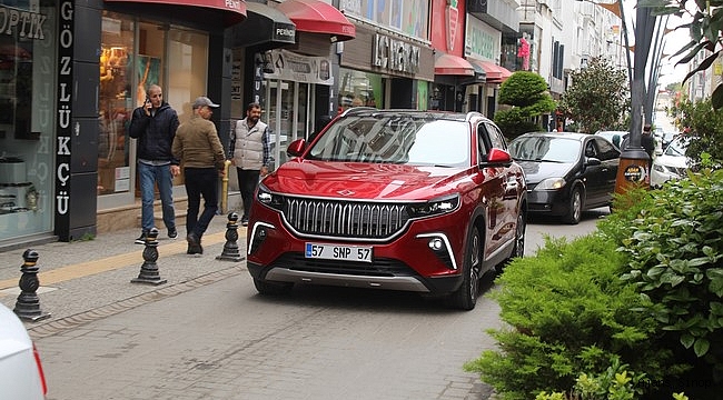 Sinop'ta yerli otomobil Togg'a yoğun ilgi