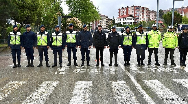 Türkeli'de Trafik Haftası etkinlikleri