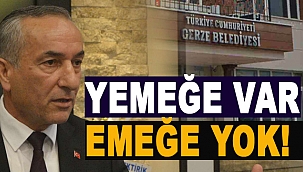 AK PARTİLİ BAŞKAN YEMEKLERE BULDUĞU PARAYI İŞÇİ MAAŞINA BULAMADI!