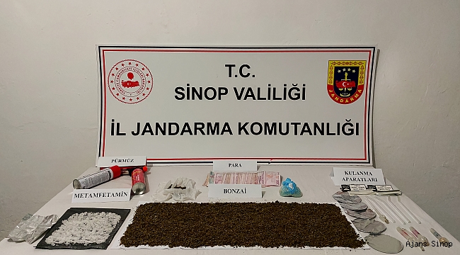 BOYABAT'TA UYUŞTURUCU MADDE OPERASYONU