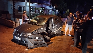 Sinop'ta iki otomobil çarpıştı: 2 yaralı