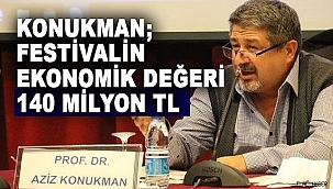 ÜNLÜ İKTİSATÇI'DAN FESTİVAL DEĞERLENDİRMESİ!