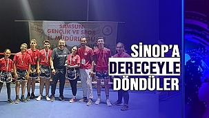 SİNOP'A DERECEYLE DÖNDÜLER!