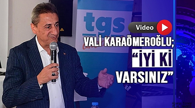 Vali Karaömeroğlu'ndan Veda!