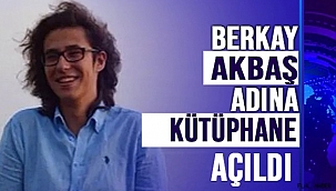 BATMAN'DA BERKAY AKBAŞ KÜTÜPHANESİ AÇILDI