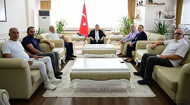 Esnaf başkanlarından Vali Özarslan'a ziyaret