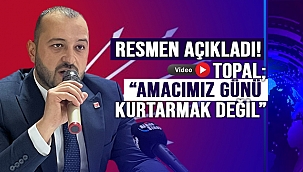 TOPAL; "DESTEĞİNİZİ BEYAZ LİSTEYE BEKLİYORUZ"