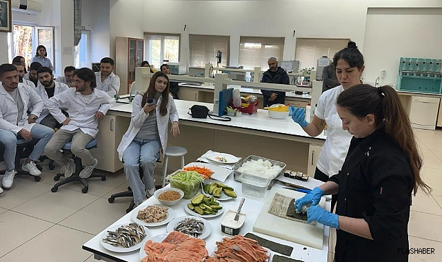 SUSHİ YAPIMINI DENEYİMLEDİLER!