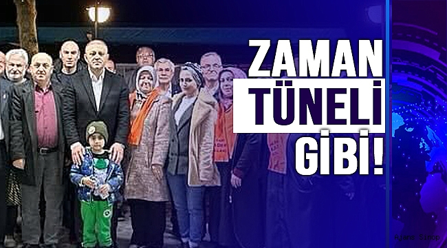 BAŞKAN ADAYI YÜKSEK, 23 YILI BİR ARAYA GETİRDİ!