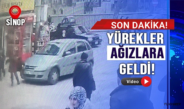 SİNOP'TA GÖRÜNMEZ KAZA!
