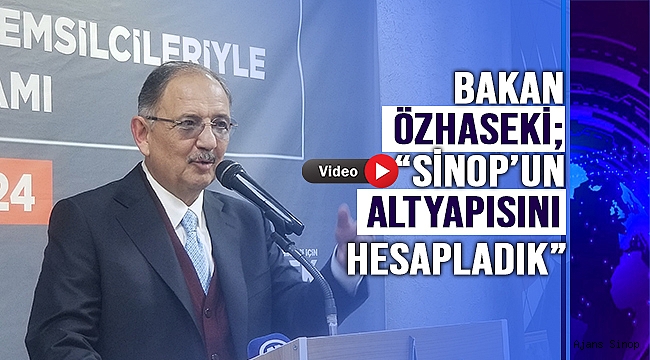 BAKAN ÖZHASEKİ; "130 MİLYON DOLAR GEREKİYOR"