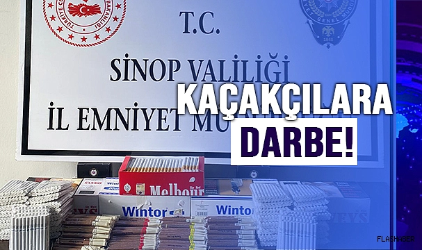 SİGARA KAÇAKÇILARINA OPERASYON!