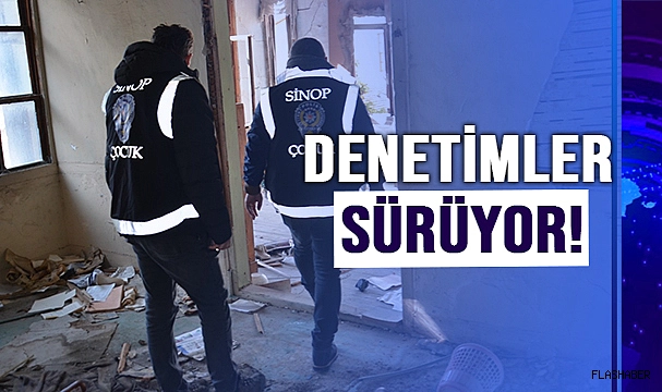 SİNOP POLİSİNDEN YOĞUN DENETİM!