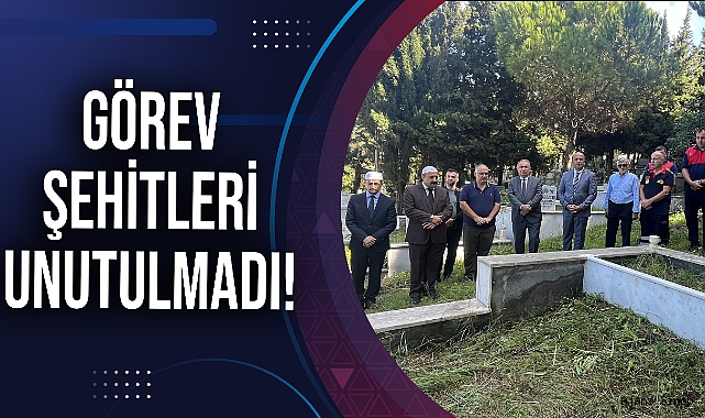 KABİRLERİ BAŞINDA ANILDILAR!