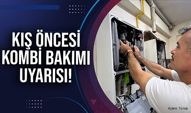 Sinop'ta doğalgaz bakım servisinde yoğunluk bekleniyor