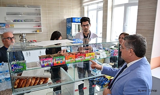 Sinop'ta okullarda sağlıklı gıda denetimi