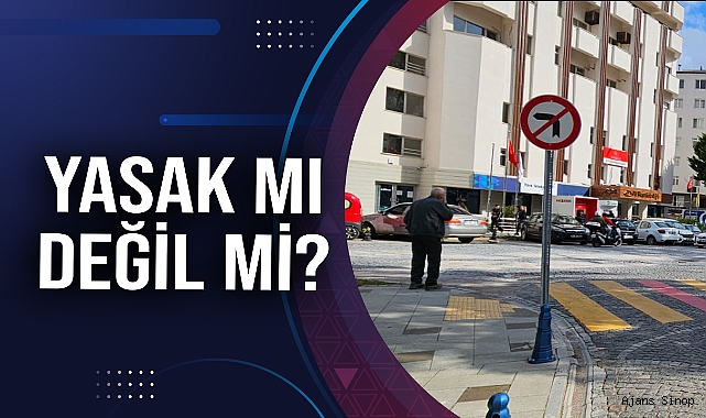 Tabelaya rağmen sola dönüş yapılıyor