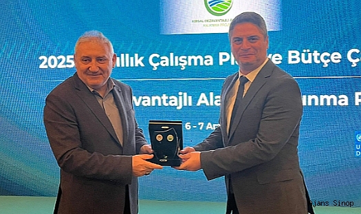 Sinop'a KDAKP'den ikinci ödül