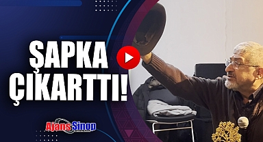 PROF. DR. AZİZ KONUKMAN:''BU ÖRGÜTE ŞAPKA ÇIKARTILIR''