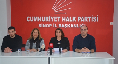 CHP Sinop İl Kadın Kolları Başkanlığı'ndan 6 Şubat açıklaması