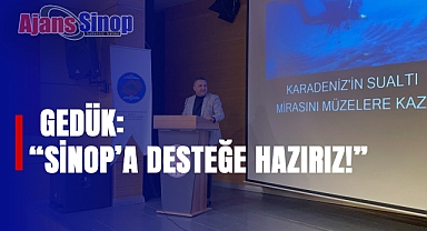 Daire Başkanı Gedük; 