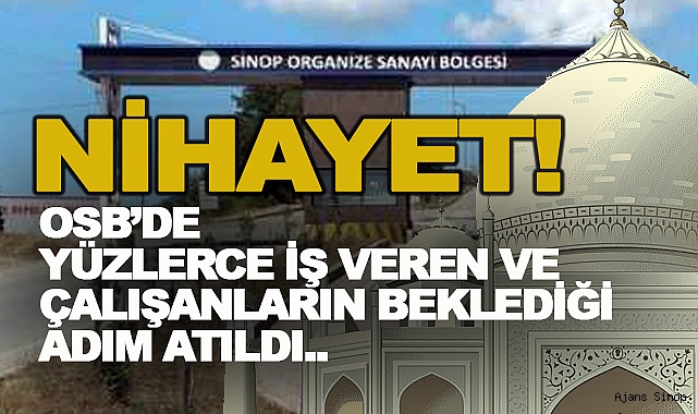 OSB'YE HAYIRLI OLSUN!