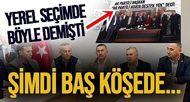 SEÇİMDE AK PARTİYE DESTEK VERMEMİŞTİ ŞİMDİ YAN YANA CAN CANA!