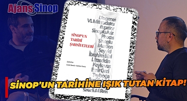 SiNOP'UN TARiHiNE IŞIK TUTAN KiTAP SiNOPLULARA TANITILDI