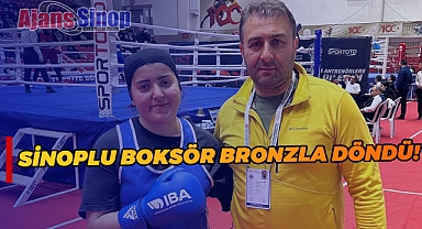 Sinoplu Boksör Şampiyonada 3.'lük Sevinci Yaşadı!