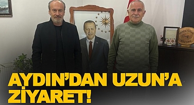 ERTAN AYDIN'DAN BAŞKAN UZUN'A ZİYARET